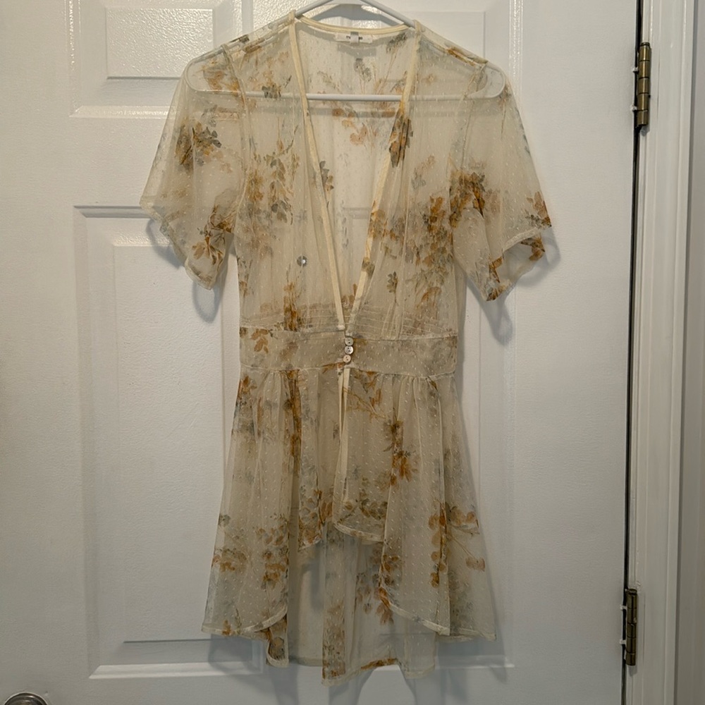 Maurices Lace Kimono